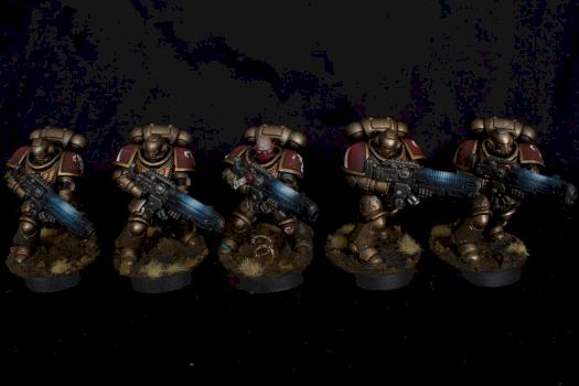 Minotaurs Hellblasters squad by Shweeble