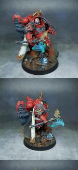 Primaris captain in gravis armour by Anamnesis
