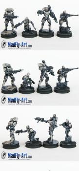 Posthumans, 2G Proxies by MadFlyArtStudio
