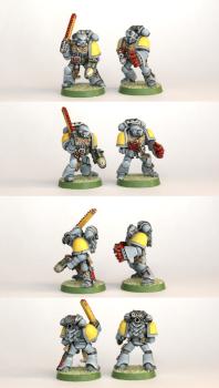 Space Wolves Blood Claws by austinio