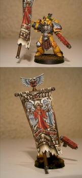 Lamenters' Honour Guard Standard Bearer (Blood Angels' Standard) by Treveron