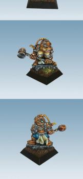 Female Dwarf Khor Warrior by aurelio