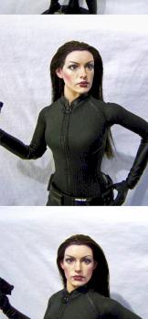 REPAINT Catwoman Selina Kyle HOT TOYS by danhochi