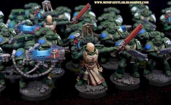 Dark Angels Squad by miniPaintLab