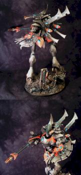Eldar Wraithknight by samson
