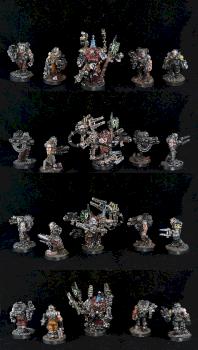 Techmarine with Servitors Carcharodons Warhammer by DrD