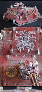 Khorne Rhino (Chaos Space Marines) by Arkion