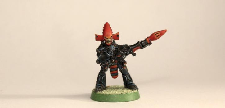 Eldar Dark Reaper by austinio