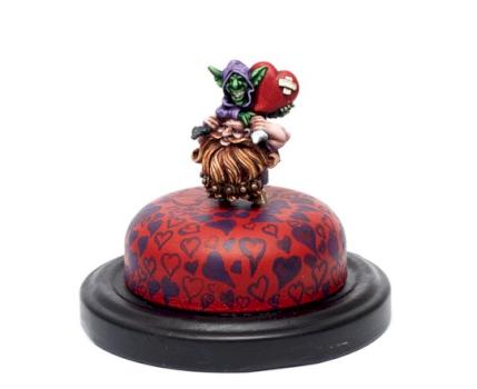 Dwarf and Goblin Valentine's day by JuroR