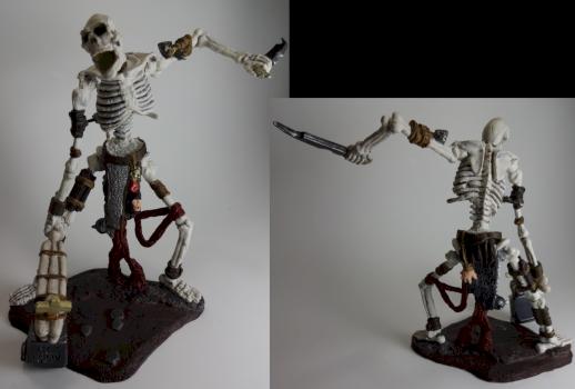 Skeletal Giant by Hilather