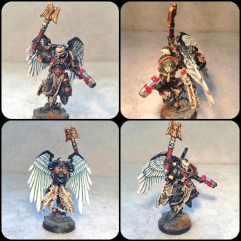 Dark Angel Chaplain with jump pack by Secret40kGeek