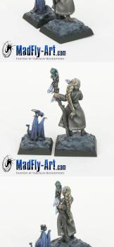 Sharyn, Female Wizard by MadFlyArtStudio
