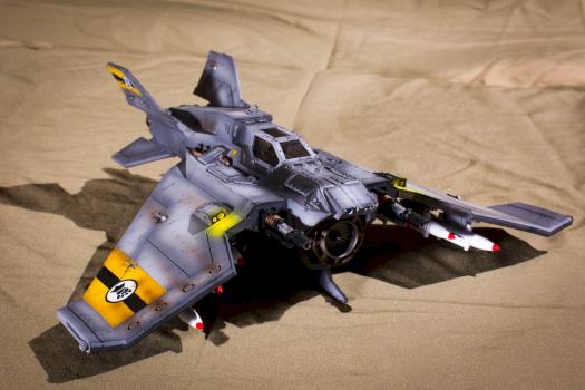 Voss Pattern Lightning Fighter by stray_fox