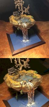 Tiny floating Island by Kuboid