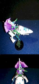 Farseer on Jetbike (Biel-Tan) by Magee