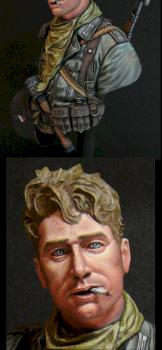 German infantry wwii bust by Bonelord