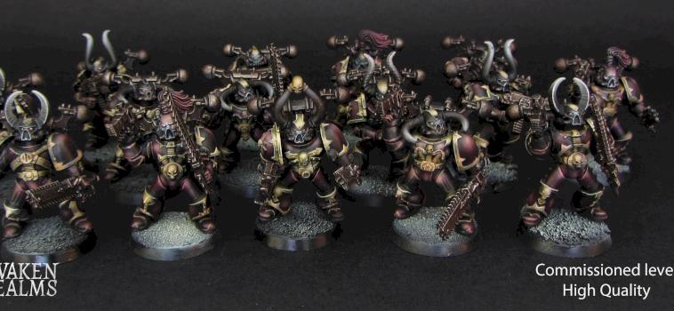 Chaos Space Marines Squad by Awaken Realms
