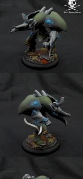 Retribution of Scyrah Warjacks by Jolly Roger Studio