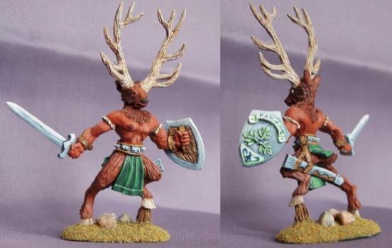 Beastman Deer by shadowfaxstudio