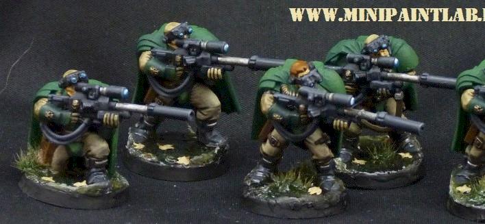 Snipers w40k by miniPaintLab