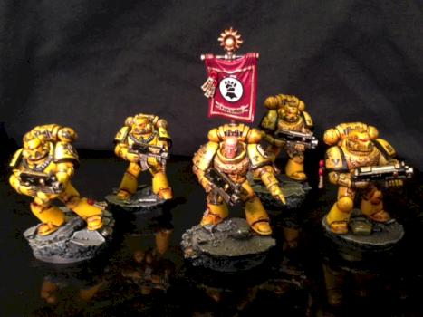 Imperial Fists Tactical Squad by epic_armies