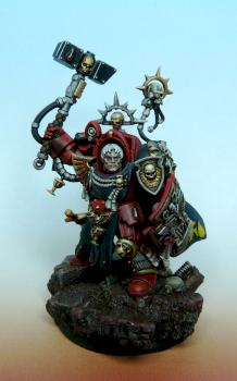 Blood Angel terminator character by RAFF