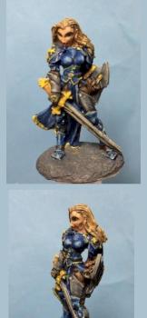 Reaper bones Finari, Female Paladin by yala