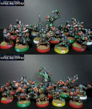 blood bowl ork team by brl81