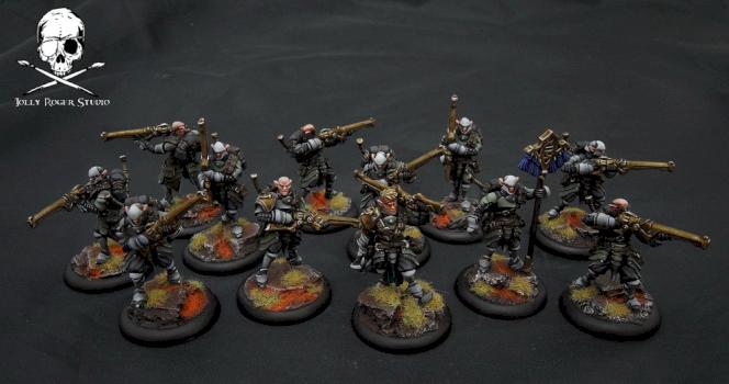 Houseguard Riflemen by Jolly Roger Studio