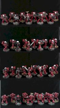 Space Marine Tactical Squad by DrD