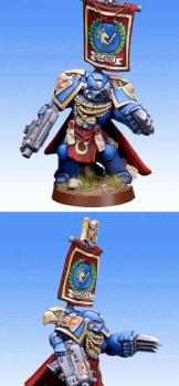 Space Marines Captain by AmyBrehm
