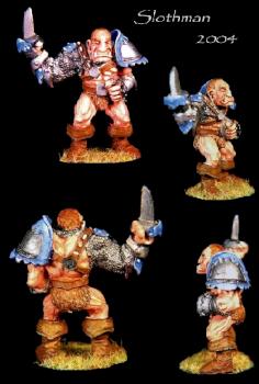 Blood Bowl Ogre by slothman
