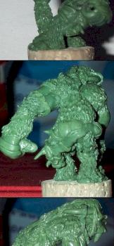 Yeti (first sculpt, hoping to get better soon.) by Cyankali