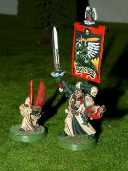 Commander Azrael & Helmet Bearer by Tussky