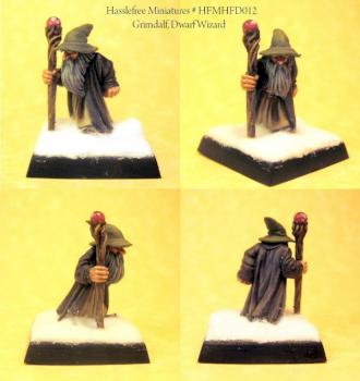 Grimdalf, Dwarf Wizard by M.Heisler