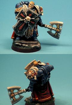 Space marine master of the watch by a vince