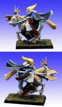 High Elf Mounted Mage by phael_minis
