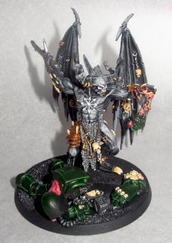 Games Workshop WH40K Black Legion Daemon Prince by Middle Pillar Path