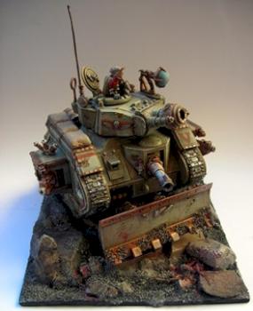 Vostroyan Leman Russ Demolisher by Tinbitz