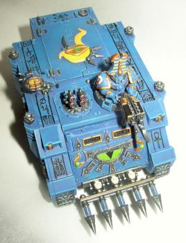 Games Workshop WH40K Thousand Sons Rhino by Middle Pillar Path