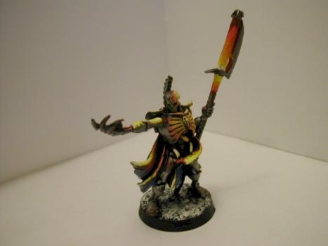 Necron Lord by ginger prince