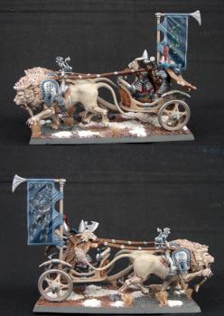 High Elf Lion Chariot by farseer oliver