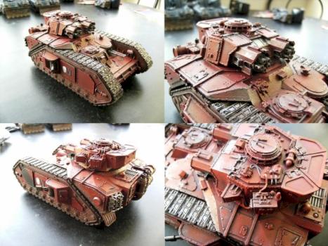 forge world macharius vulcan heavy tank detail pictures by bamcky2k