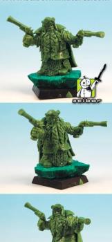 28mm scale Dwarf Lord Greenstuff Sculpture by Scibor
