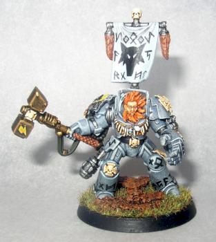 Games Workshop WH40K Space Wolf Terminator Lord by Middle Pillar Path