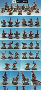 Chaos Dwarf Bloodbowl team by ptdesignstudio