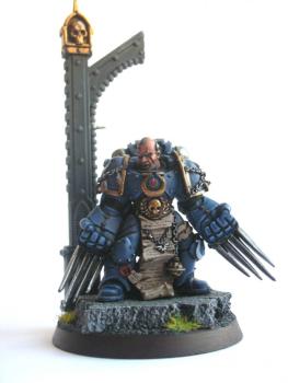 captain sicarius ,ultramarines by theblacklord