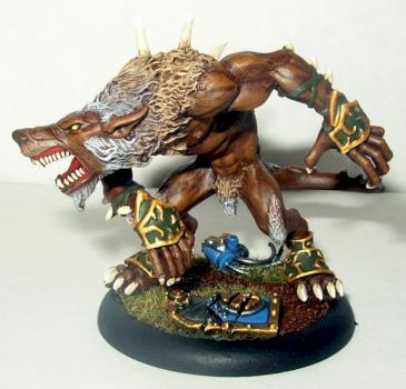 Orboros Warpwolf by Middle Pillar Path