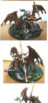 Arhra, Fallen Scorpion Daemon Prince by Hellric
