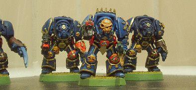 Chaos Terminator Squad by gork